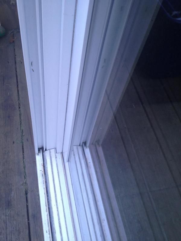 Pics sliding door leak Community Forums